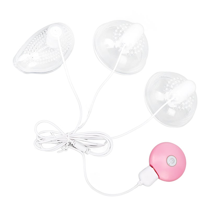 Breast Massage Machine 10 Modes 3 Heads Waterproof Soft Silicone Breast Massager for Clogged Ducts - Image 3