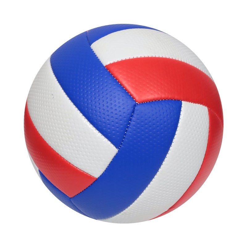 Generic Professional PVC Volleyball Official Size 5 granule red white blue