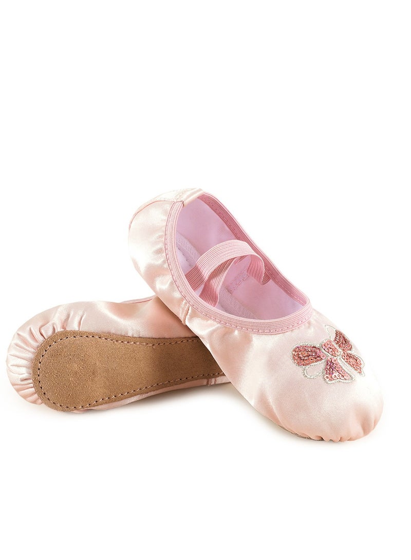 Loquat Dance Shoes Women Soft Sole Ballet Dance Yoga Special Shoes Pink  - Image 1