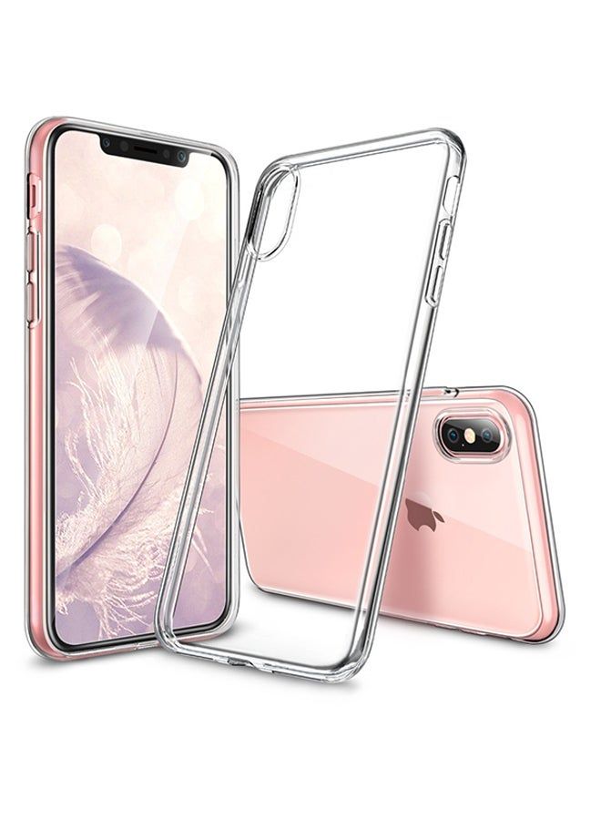 vesus Thermoplastic Polyurethane Ultra-Thin Case Cover For Apple iPhone X Clear