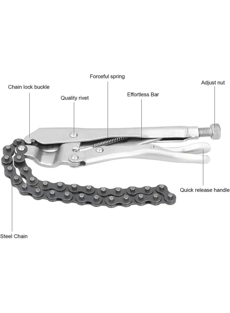GGOOT Chain Clamp Wrench Pliers Clamping Tool DIY Hardware Tools - Image 2