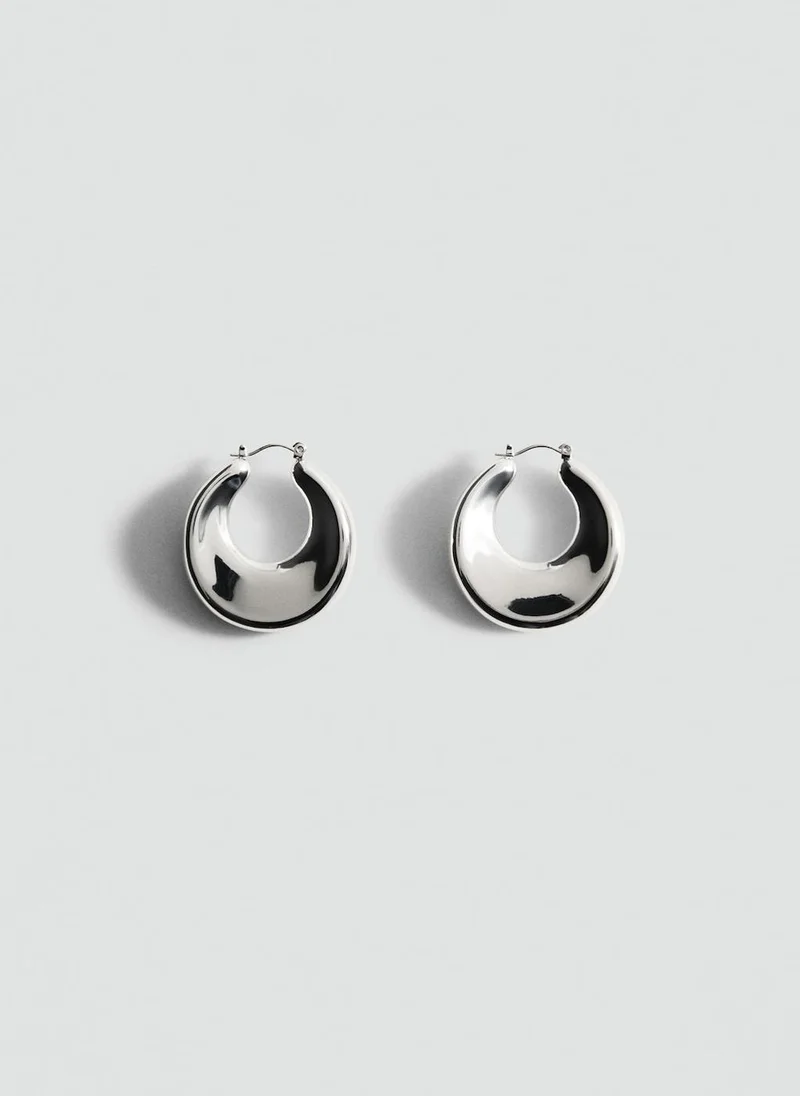 MANGO Montse Hoop Earring