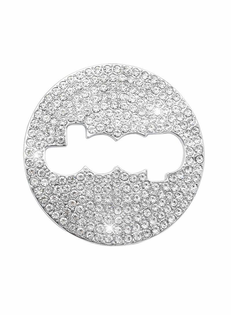 Excefore For Jeep JL Accessories Bling Steering Wheel Emblem Logo Cover Sticker for Wrangler JL JLU Gladiator JT - Image 1