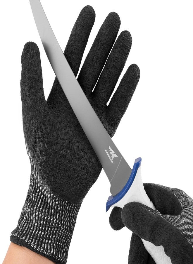 KastKing Kut Safe Fillet Gloves, Ultimate Cut Resistant Gloves for Fishing and Outdoor Use, ANSI Level 6 Cut Protection - Image 1