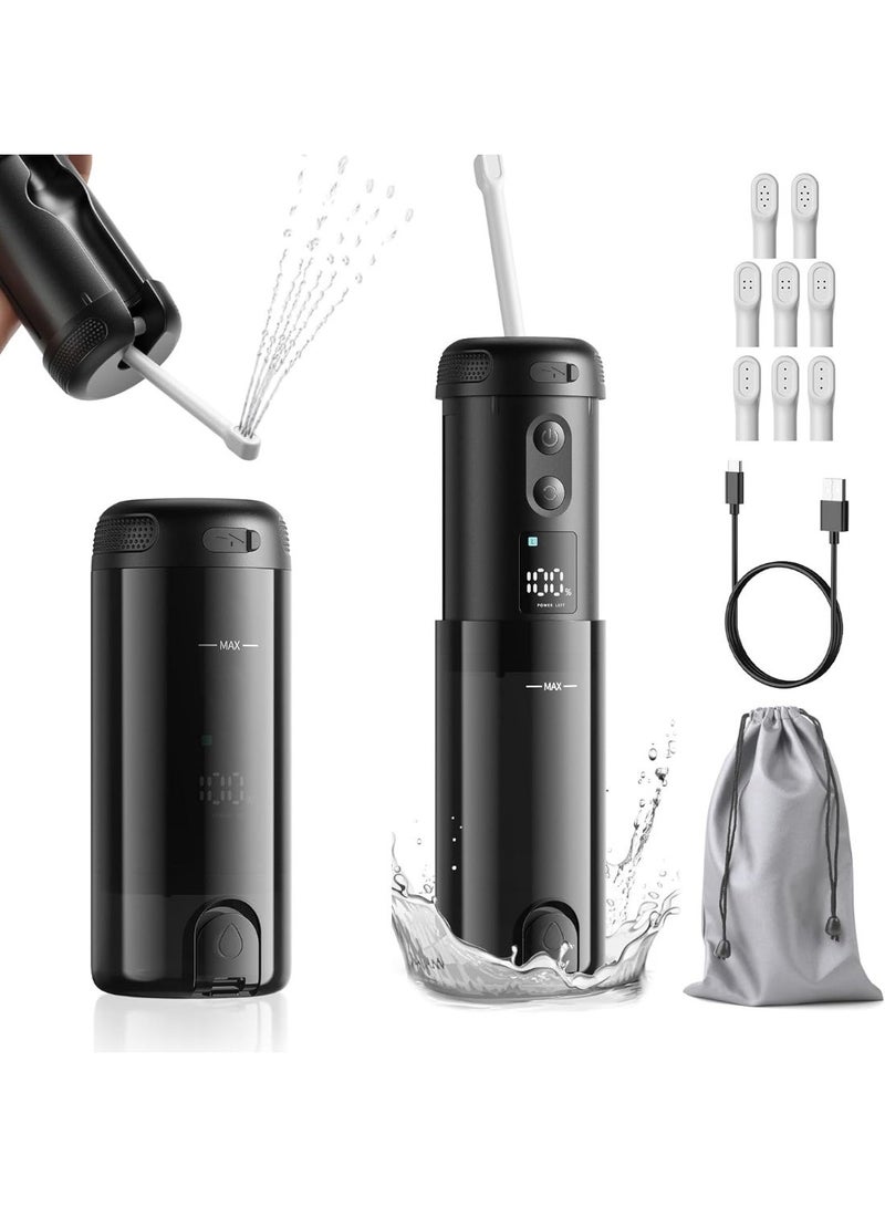BlueFire Electric Portable Bidet Shattaf Travel Washer | 250ml Rechargeable Handheld Bidet with 2000mAh Battery | USB-C Personal Hygiene Cleaner with 5 Spray Modes & 180° Rotating Nozzle | Portable Mini Bidet Bottle for Travel, Postpartum Care, Hemorrhoids Relief & Sensitive Skin Cleaning - Image 1