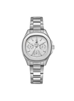 BEVERLY HILLS POLO CLUB Women Multi Function Silver Dial Watch - BP3700C.330  - Image 1