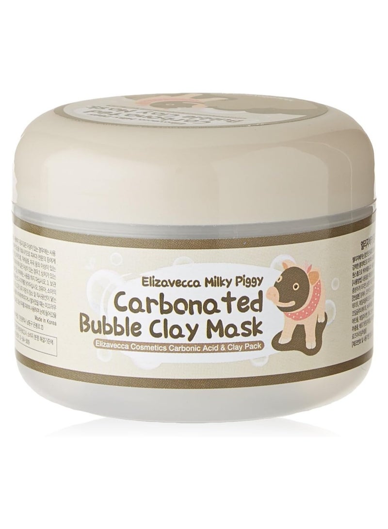 إليزافيكا قناع الطين الفقاعي الكربوني من إليزافيكا ميلكي بيجي، 100 مل