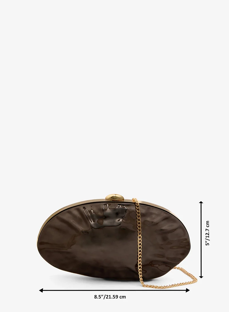 GLAMOROUS  Molten Hard Clutch for Women | Best Price UAE