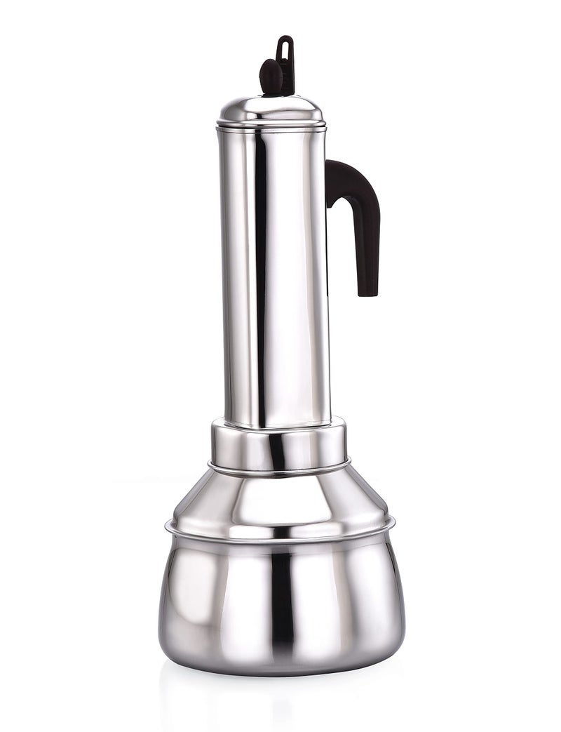 Expresso Stainless Steel Puttu Kodam Puttu Maker with Steamer Plate and Steel Stick, Silver, Standard - Image 1