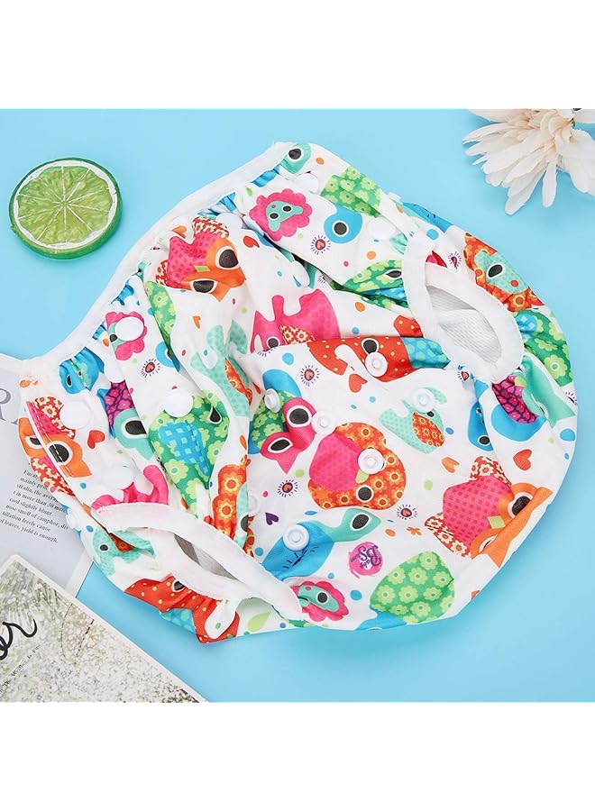 erorex Reusable Swim Diapers Swim Diaper Reusable Waist Adjustable Washable Waterproof For Baby Shower - Image 2
