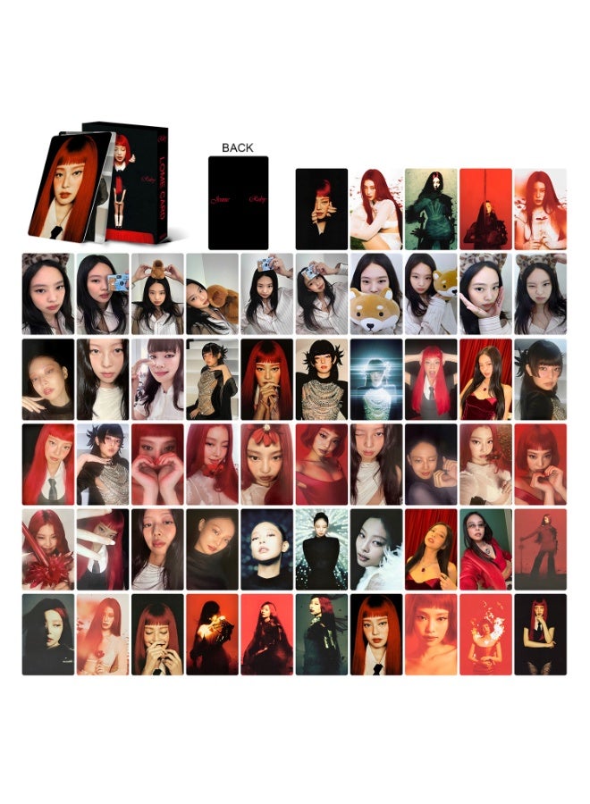 NIBEMINENT 55 قطعة كيبوب بلاك بينك - بطاقات ليمو جيني روبي لهواة الجمع هدايا للمعجبين - Image 3