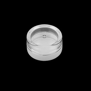 MANCHAP 120 PCS 5ml Cosmetic Sample Pots 5g Mini Plastic Cosmetic Travel Jars with White Lids for Makeup - Image 5