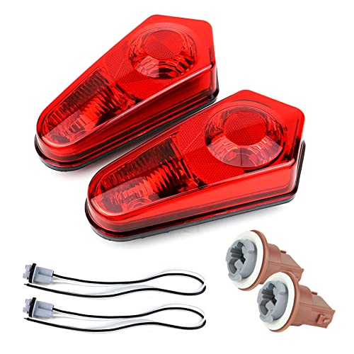Atubeix Taillight Housing Assembly for 2005-2021 Polaris Sportsman XP X2 ACE Polaris RZR Trail Touring ETX 400 450 500 550 570 600 700 800 850 900 1000 oem replacement accessories 2pcs (Red) - Image 3