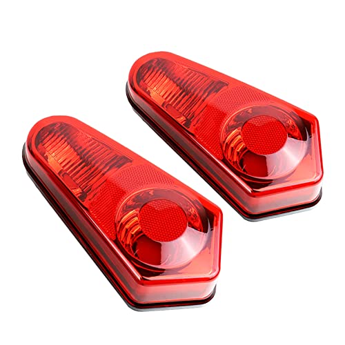 Atubeix Taillight Housing Assembly for 2005-2021 Polaris Sportsman XP X2 ACE Polaris RZR Trail Touring ETX 400 450 500 550 570 600 700 800 850 900 1000 oem replacement accessories 2pcs (Red) - Image 2