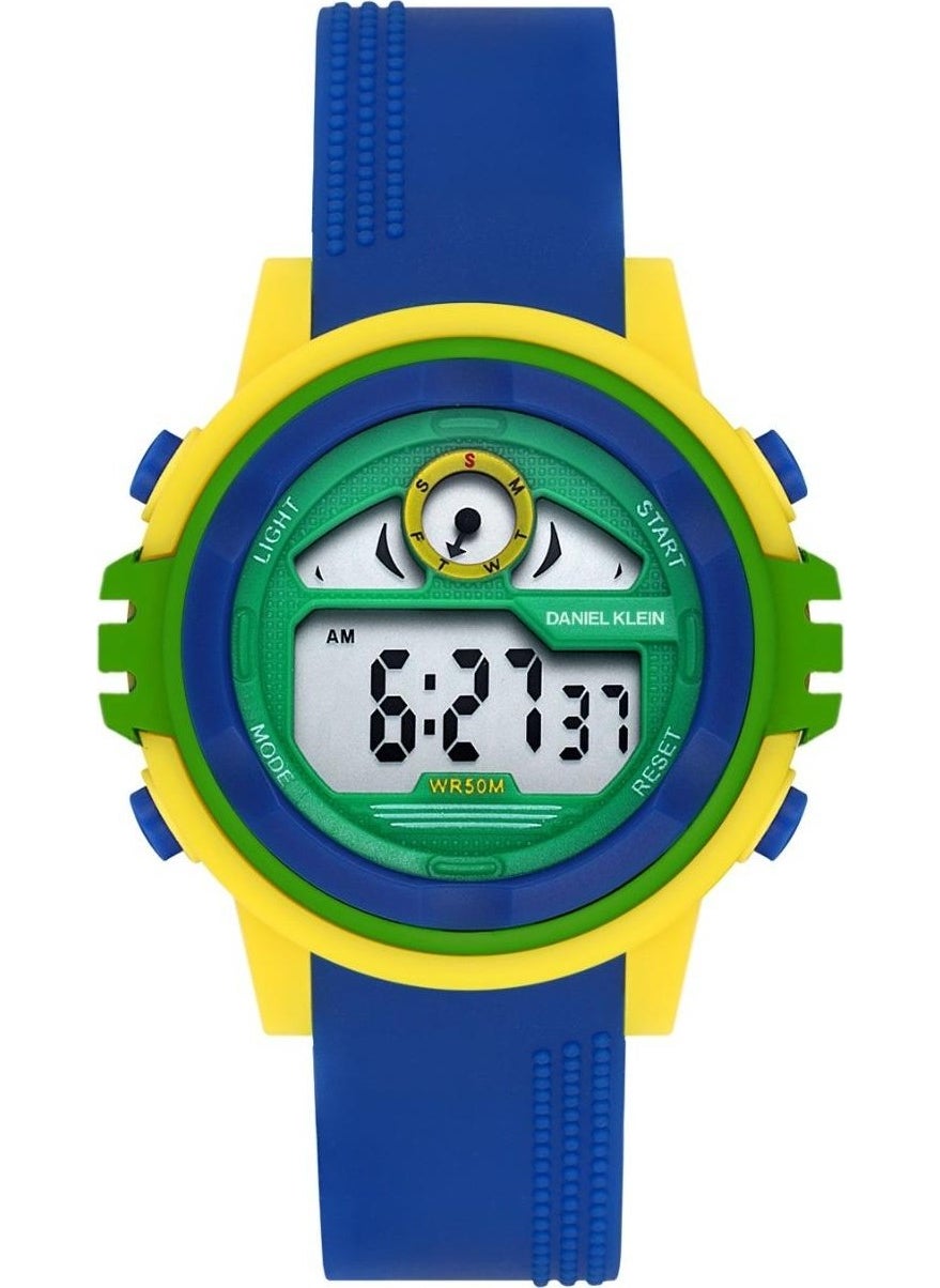 DANIEL KLEIN Digital New Season Alarm-Stopwatch-Lighting Featured Children's Wristwatch DK.DJT.1004  - Image 3