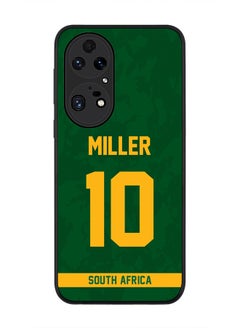 Rugged Black Edge Case for Huawei P50 Pro, Slim fit Soft Case Flexible Rubber Edges Thin Cover - Player Name - AB de Villiers, Jersey Number- 17