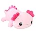 SQEQE Weighted Axolotl Plush Weighted Axolotl Stuffed Animal Cute Plushies Soft Pink Pillow Toy Gift for Kids Adults 98 Inch 08 lbs - Image 3