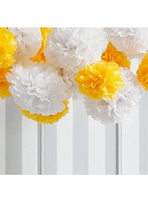 Just Flowers Just Flowers 24InchX28Inch Non Woven Paper Tissue Paper for Bouquet Wrapping Paper Craft Gift Packing Golden 20 Sheets  - Image 4