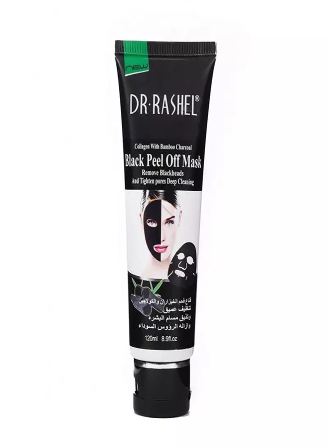 DR. RASHEL Black Peel Off Mask Black 120ml - Image 2
