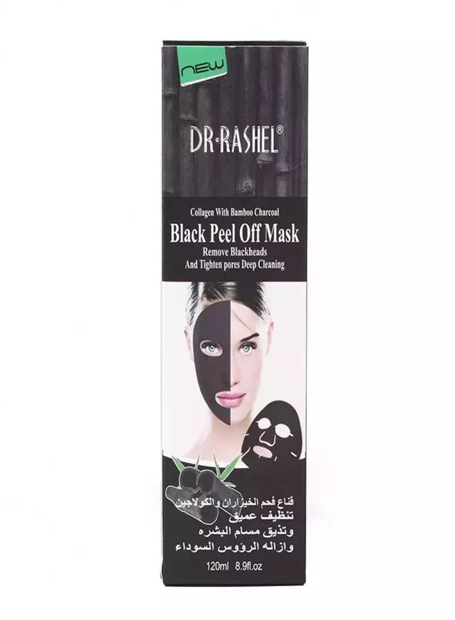 DR. RASHEL Black Peel Off Mask Black 120ml - Image 1