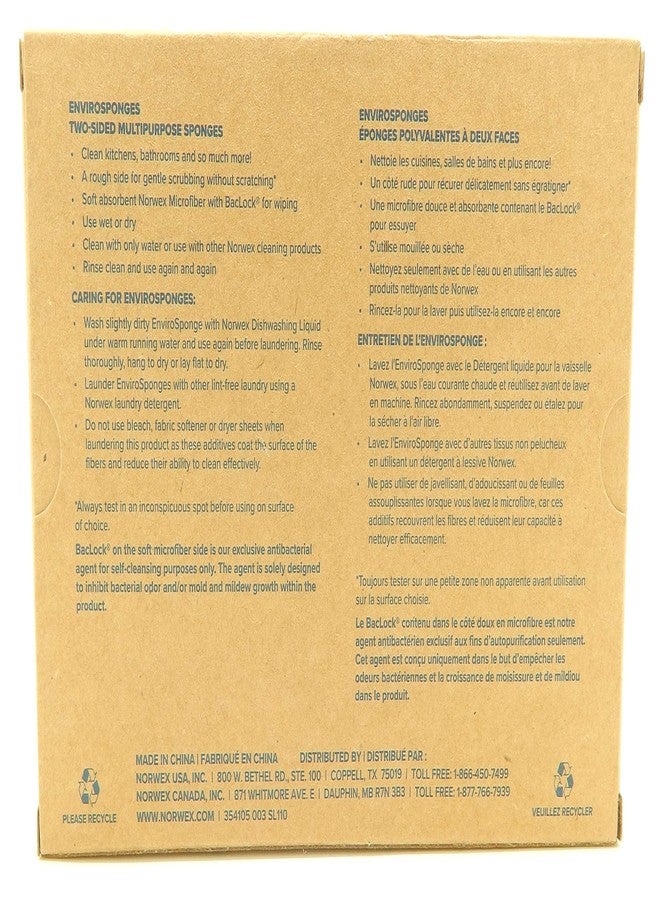 Norwex EnviroSponges Contains BacLock (pack of 2) - Image 5