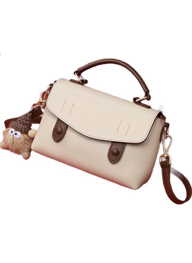 Viney Women'S Cowhide Stylish Cambridge Bag, Light Luxury Crossbody Shoulder Bag, New Year Birthday Gift For Girlfriend Wife - Image 2