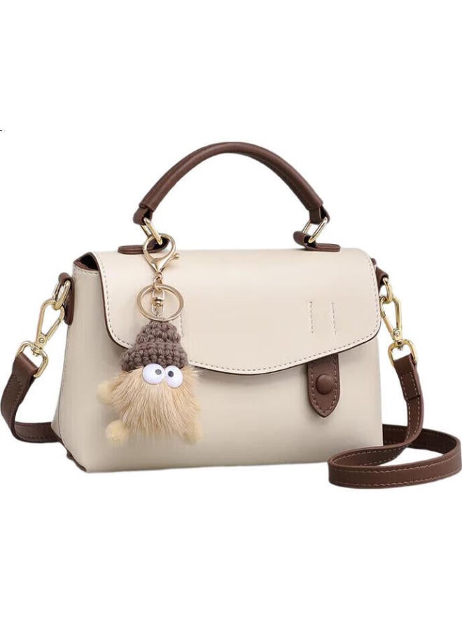 Viney Women'S Cowhide Stylish Cambridge Bag, Light Luxury Crossbody Shoulder Bag, New Year Birthday Gift For Girlfriend Wife - Image 1