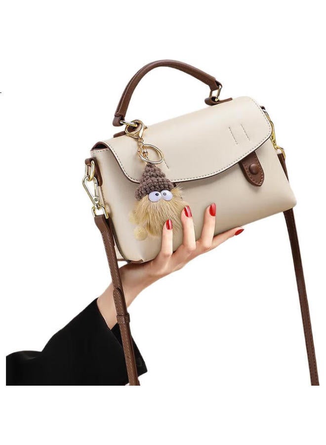 Viney Women'S Cowhide Stylish Cambridge Bag, Light Luxury Crossbody Shoulder Bag, New Year Birthday Gift For Girlfriend Wife - Image 3