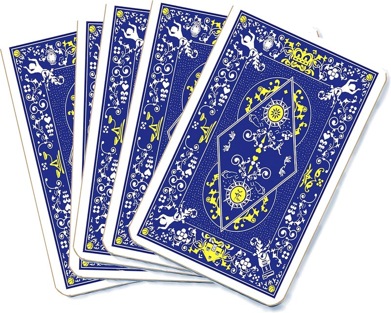 Handmade The Joker 10 Pack of Playing Cards - Nikola Jokic Denver Illustration Real Linen Rounded Corner Playing Cards - Only Jokers (Not Full Deck) - Image 2