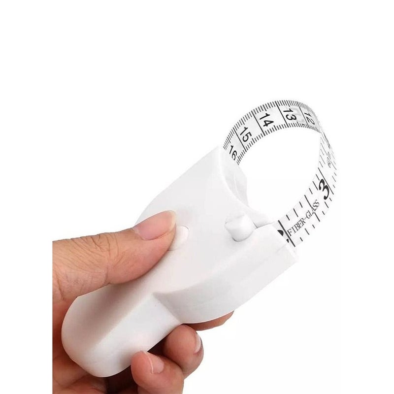 Accurate Fitness Body Tape Measure with 150cm Length, White - Image 2