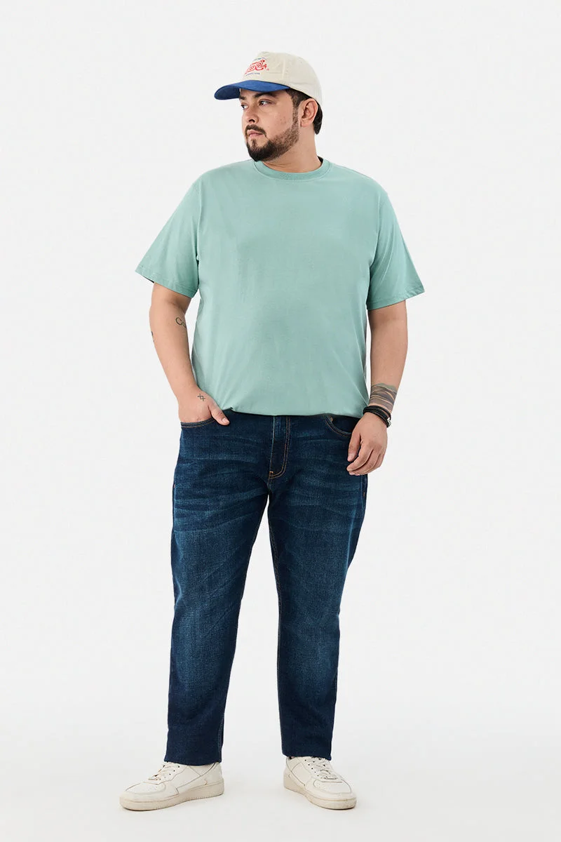 SNITCH Plus Size 100% Cotton Regular Fit T-Shirt