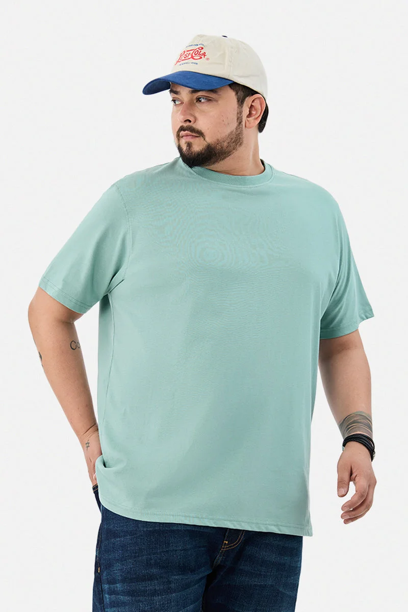 SNITCH Plus Size 100% Cotton Regular Fit T-Shirt