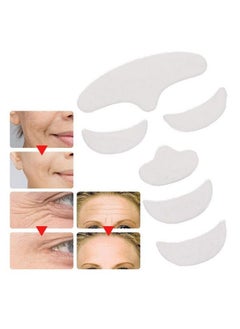 Rotekt Antiwrinkle 6Pcs Anti Wrinkle Silicone Patch Pad Skin Lifting Reusable Forehead Eye Chin Face Patch  - Image 1