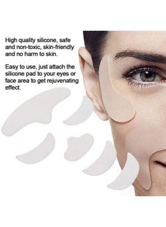 Rotekt Antiwrinkle 6Pcs Anti Wrinkle Silicone Patch Pad Skin Lifting Reusable Forehead Eye Chin Face Patch  - Image 3
