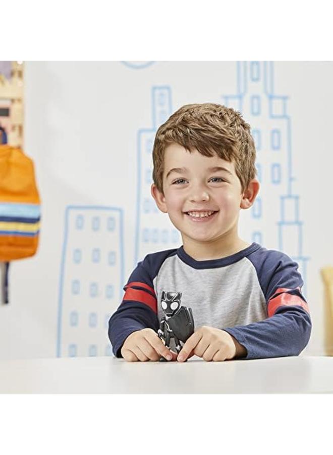 SPIDEY AND HIS AMAZING FRIENDS Marvel Figura Black Panther De 10 cm Con 1 Accesorio Para Nios A Partir De 3 Aos - Image 4