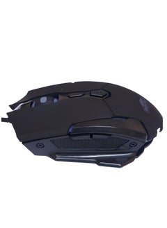 Generic ROYALE Gaming Mouse Model BRM01, 5V 100mA Rating, RGB Lighting, Scroll Wheel, High Quality, DPI, Black  - Image 2