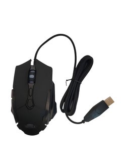 Generic ROYALE Gaming Mouse Model BRM01, 5V 100mA Rating, RGB Lighting, Scroll Wheel, High Quality, DPI, Black  - Image 3