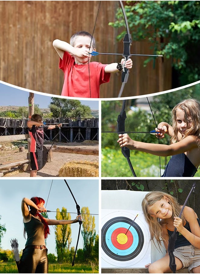 Snooe - Bow and Arrow Set for Kids and Teens, Beginner Practice Bow, Youth Bow and Arrow with 6 Arrows and Accessories for Outdoor Sports Game - Image 1