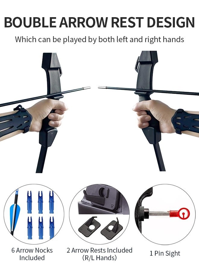 Snooe Bow and Arrow Set for Kids and Teens, Beginner Practice Bow, Youth Bow and Arrow with 6 Arrows and Accessories for Outdoor Sports Game - Image 4