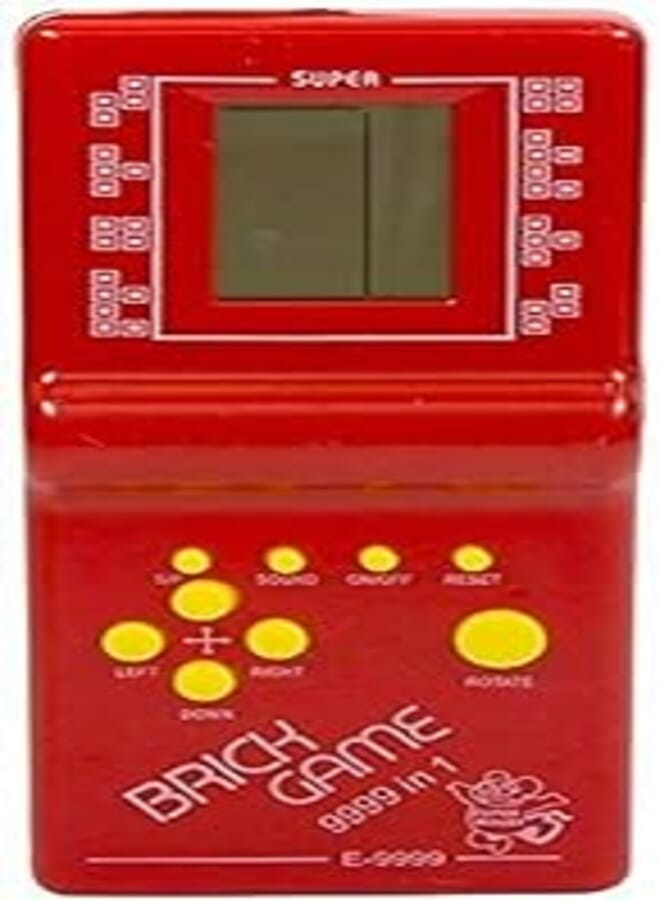 ECVV Game Console Classic Block Game Puzzle Games Player Handheld Game Machine Brick Games (MULTICOLOR)