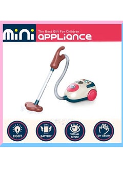 Generic Kid's toy vacuum cleaner, suitable for children aged 3 years and above, equipped with attractive lighting and visual effects, battery operated to ensure safety and ease of use, develops children's organizational and cleanliness skills, enhances a sense of responsibility, ideal as an educational gift for birthdays and occasions  - Image 2