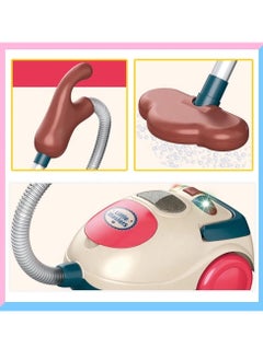 Generic Kid's toy vacuum cleaner, suitable for children aged 3 years and above, equipped with attractive lighting and visual effects, battery operated to ensure safety and ease of use, develops children's organizational and cleanliness skills, enhances a sense of responsibility, ideal as an educational gift for birthdays and occasions  - Image 3