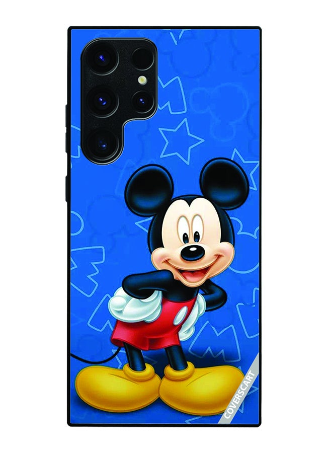 COVERSCART Protective Case Cover For Samsung Galaxy S23 Ultra Mickey Mouse Design Multicolour