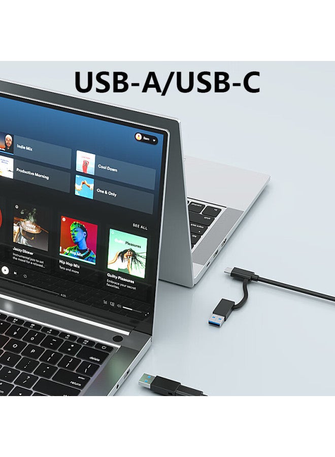 WAVLINK Wavlink Usb-c Docking Station Type-c To Dual Hdmi Dp 5k@60hz Thunderbolt 4/3 Dock Displaylink Protocol Converter Adapter For Macbook Dual Monitor Extension  - Image 2