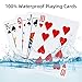 Timenued Plastic Playing Cards 6 PackWaterproof Playing Cards Bulk for AdultsFlexible and Easy Shuffle6 Decks of Poker Cards Professional SetStandard Playing Cards for Card Games 6 Blue - Image 4