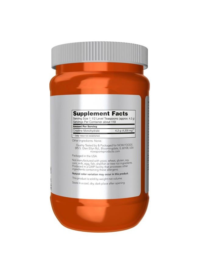 now Sports Nutrition, Micronized Creatine Powder 500 g, Mass Building*/Energy Production*, 1.1-Pound - Image 2