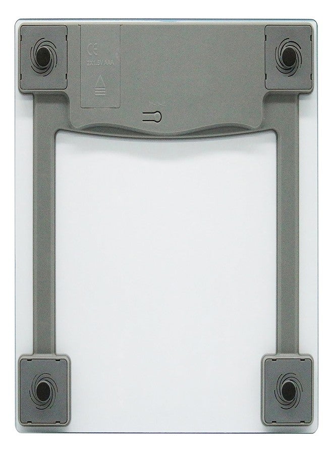 Taylor Digital Scales for Body Weight, Highly Accurate 400 LB Capacity, Auto On and Off Scale, 11.8 x 11.8 Inches, Water Drop Blue - Image 4