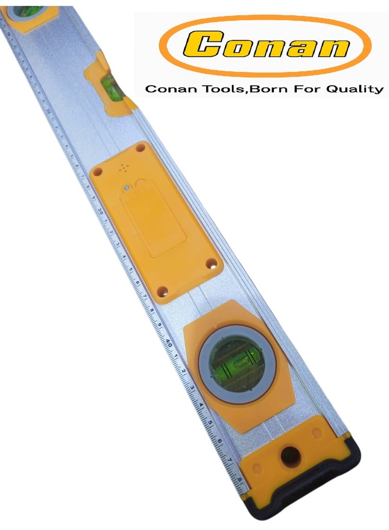 Conan 50 cm Digital Display Level with LCD Screen, Strong Magnetic Base & Anti-Shock Rubber Ends – High-Precision Aluminum Spirit Level for Construction & Carpentry (Model CODL850) - Image 3