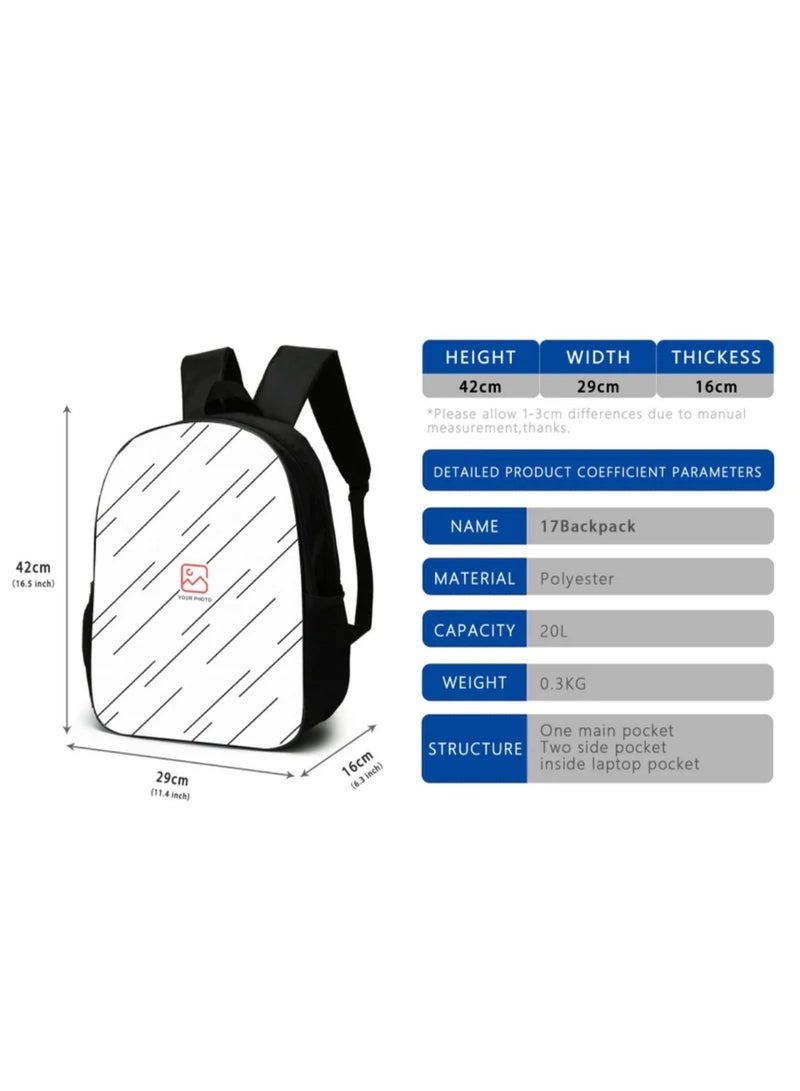 LABUBU Lightweight Primary School Bag Labubu Cute Printed Cartoon Anime Children's Backpack 42*29*16CM+Lunch Bag 26*18*6CM+Pen Bag 11*22*2.5CM - Image 2