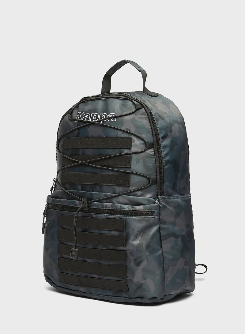 Kappa Camoflauge Print Backpack